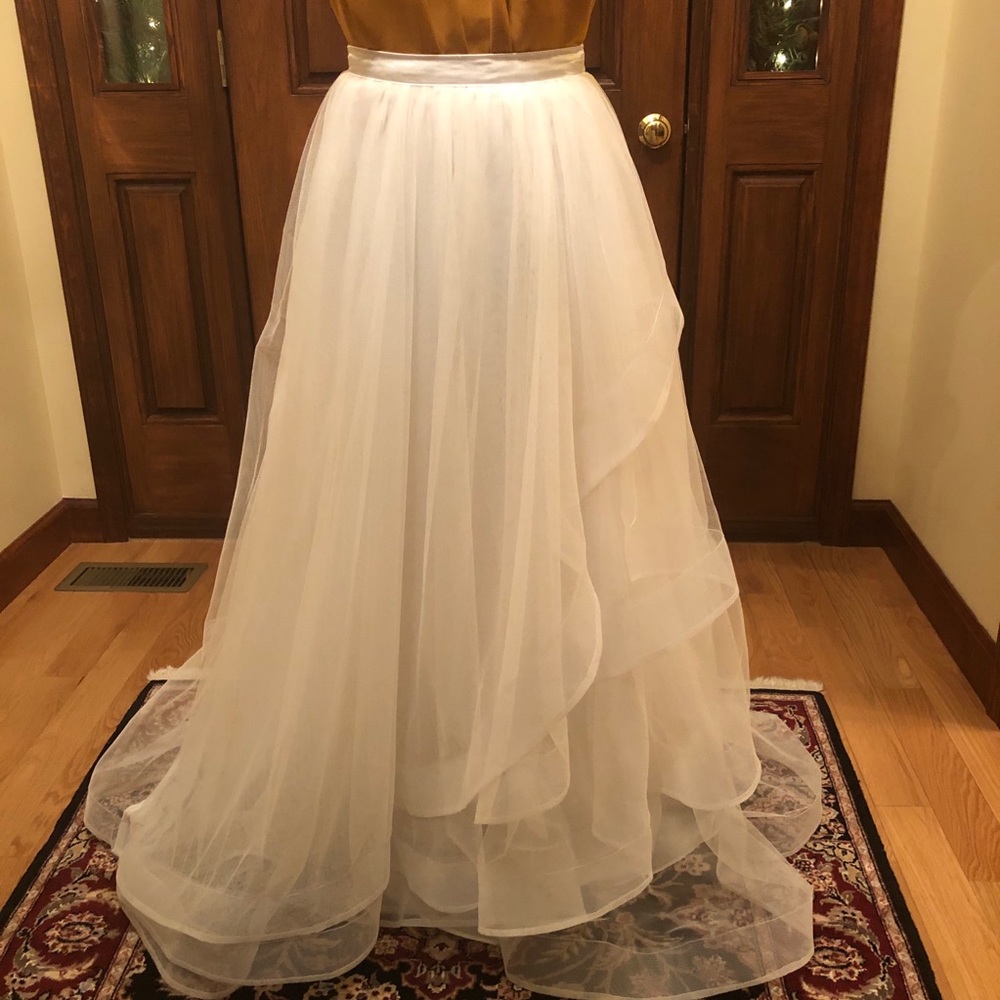 Final Price | Bridal or Prom Tulle Skirt